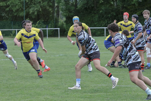 25 mai 2024 - National U18 - 8e de finale à Is-sur-Tille - RC Courbevoie - XV Beaujolais